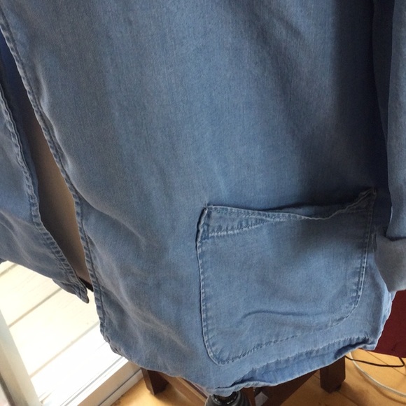 Halston Tencel Shacket - Picture 3 of 6